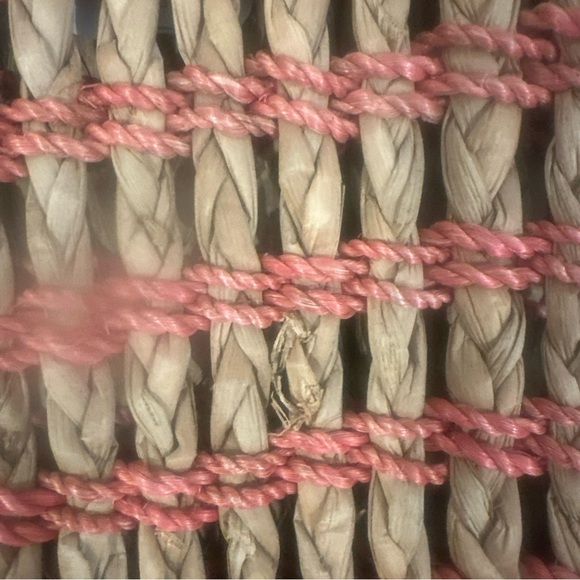 Straw Raffia Small Tote Spring Summer Ann Taylor Loft - Picture 8 of 10